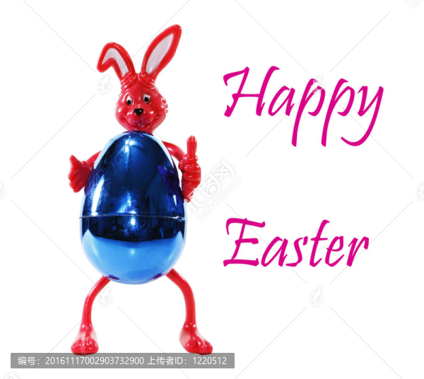 復(fù)活節(jié)兔子帶復(fù)活節(jié)彩蛋祝大家復(fù)活節(jié)快樂