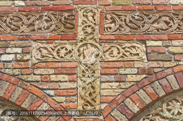Pomposa,Abbey。科迪戈羅。Emilia,Romagna。意大利.