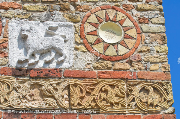 Pomposa,Abbey?？频细炅_。Emilia,Romagna。意大利.