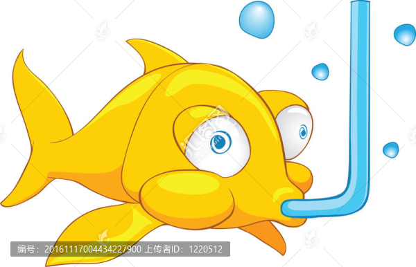 卡通人物的魚