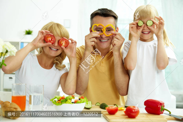 家庭的素食主義者