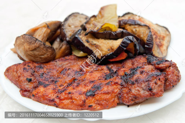 烤的肉