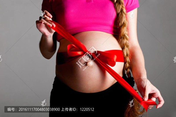 懷孕的女人
