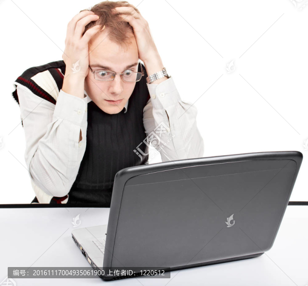 男人在辦公室