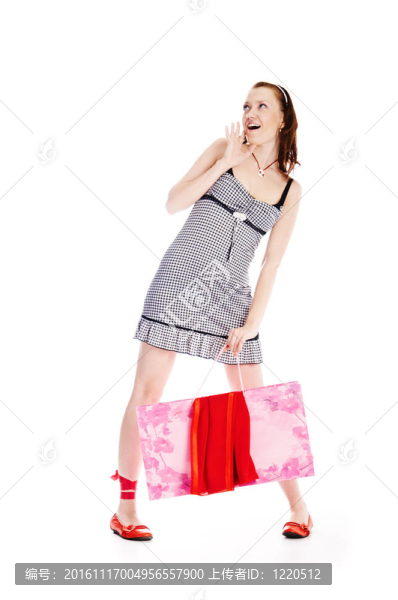 購(gòu)物的女人