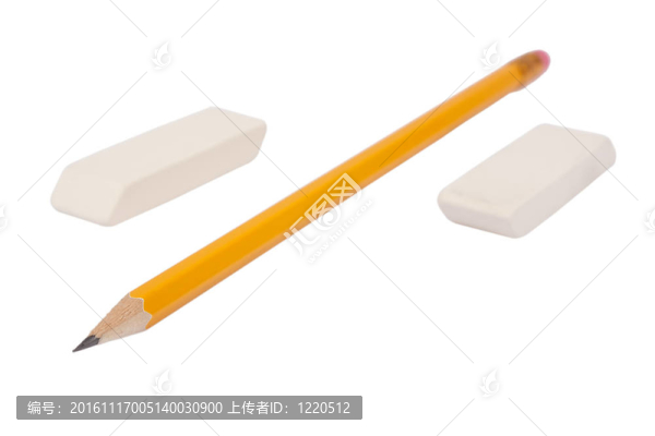 鉛筆和橡皮擦