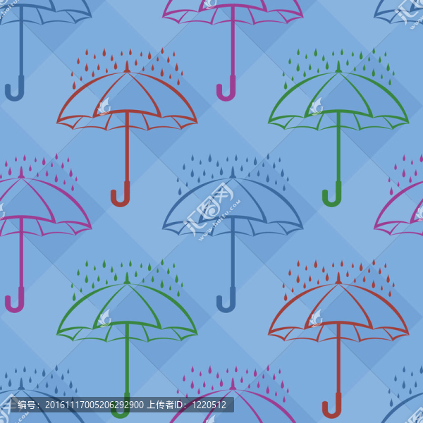 傘雨；背景