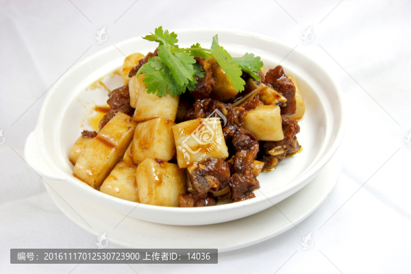 年糕燒排骨