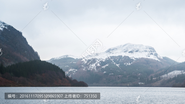 蘇格蘭高地湖景風(fēng)光