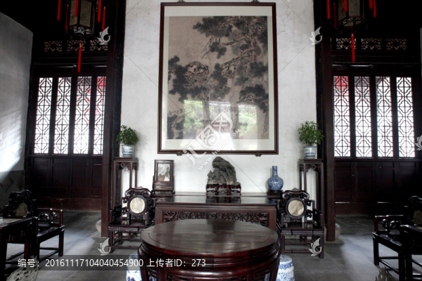 獅子林貝家祠堂迎賓大廳