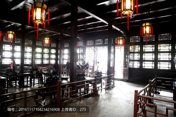 蘇州四大名園之獅子林捐峰指柏軒