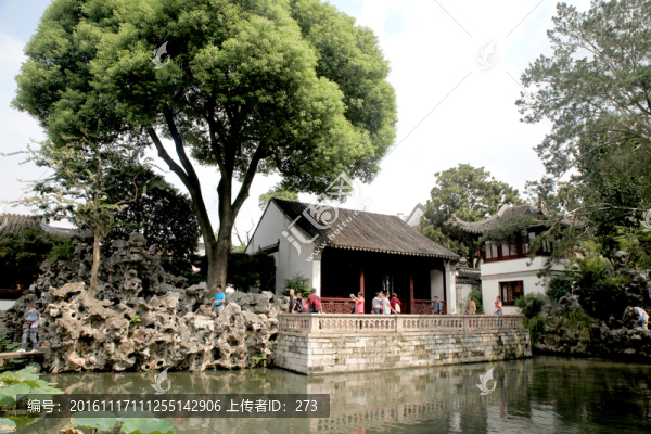 蘇州獅子林風光