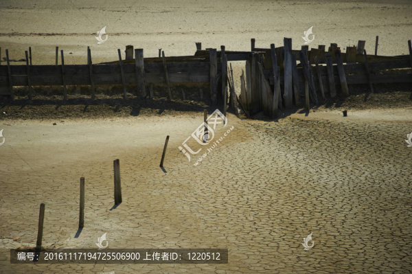 沒有水