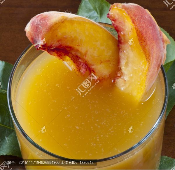 汁的桃子