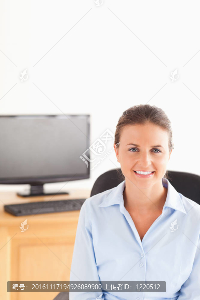 一個工作女人的肖像