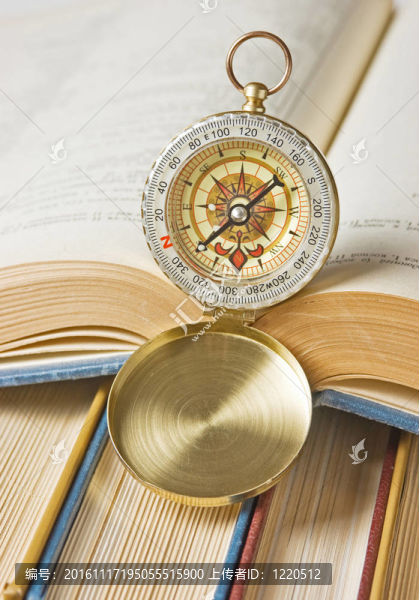 指南針與舊書