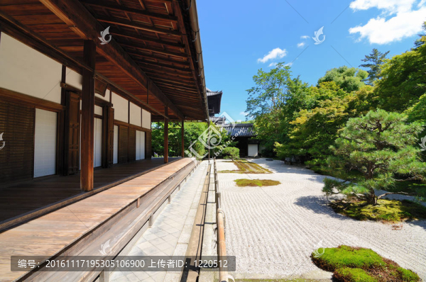 在南禪寺寺廟園林
