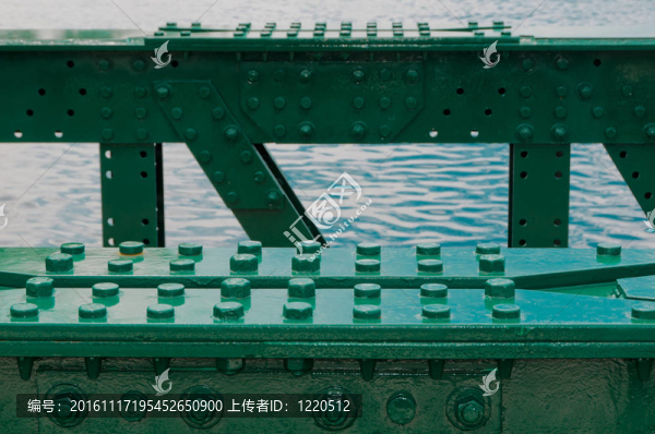 舊綠橋的施工