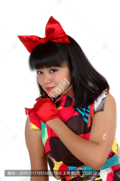 誘人的亞洲年輕女人