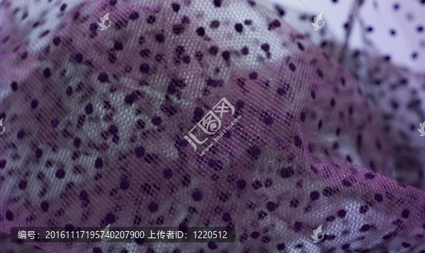 紫丁香紫色花邊織物