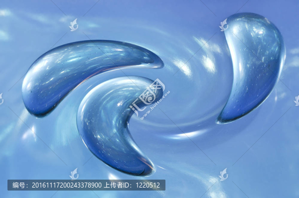 水滴接近