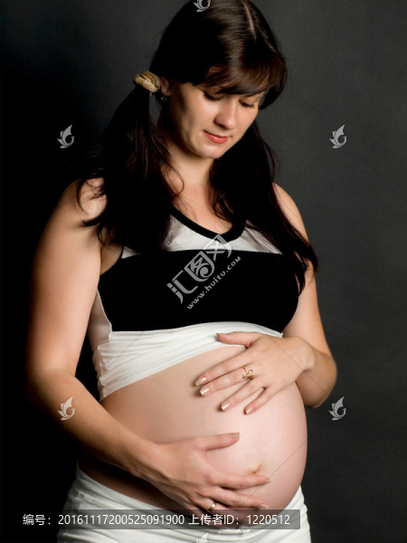 美麗的孕婦