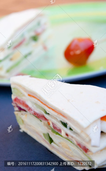 原蔬菜三明治