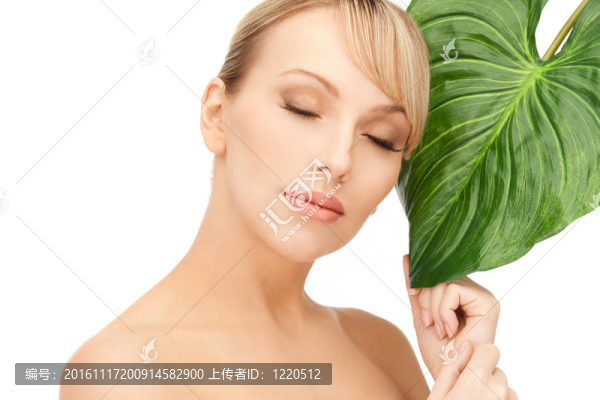 綠葉女人