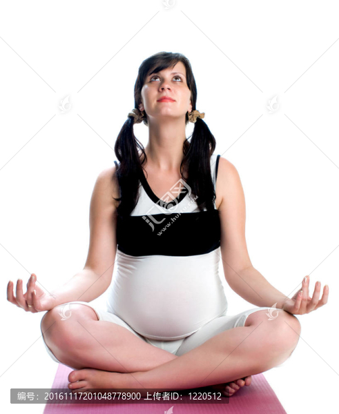 懷孕的女人