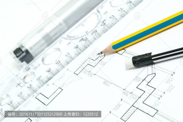 圖紙和各種工具