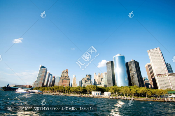紐約市高摩天大樓全景