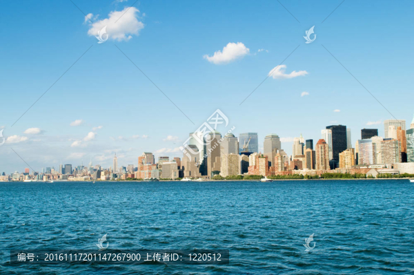 紐約市高摩天大樓全景