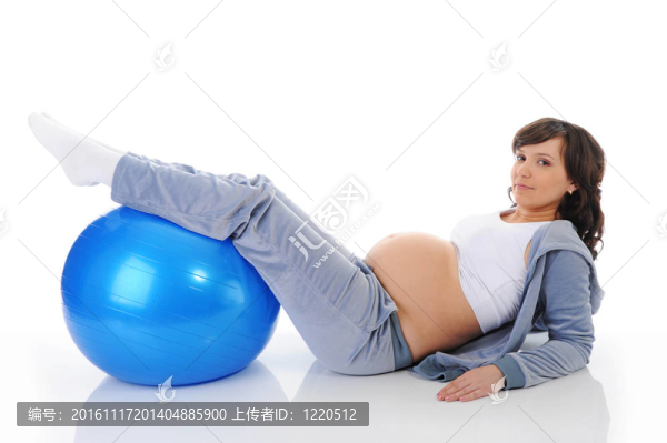 美麗的孕婦