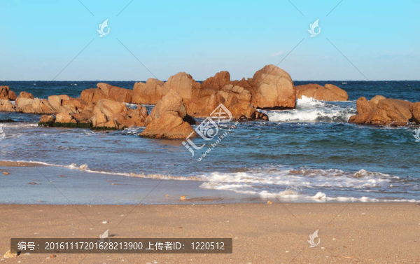 美麗的海洋；seacape；天空和水