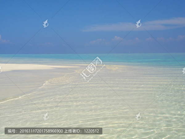 空曠的海灘
