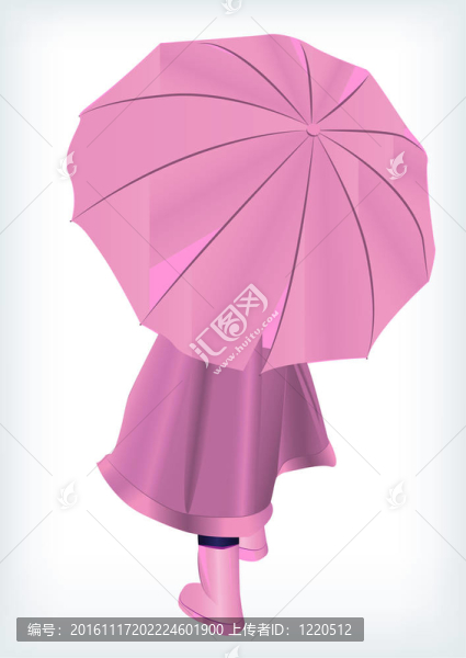 嬰兒用的雨傘