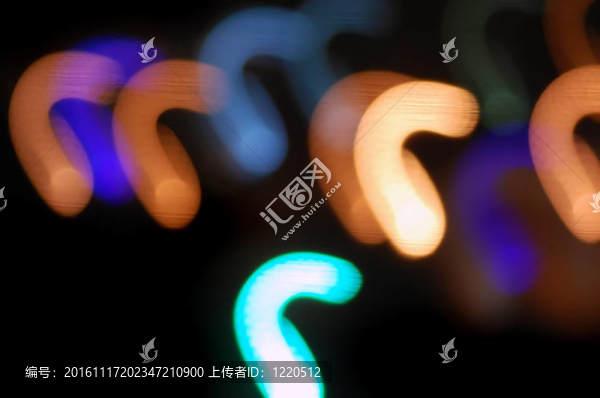 中文摘要夜燈背景。