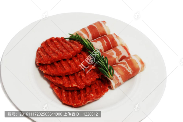 肉片和軋輥與原料肉-匯圖網(wǎng) www.fosd68.com 肉片和軋輥與原料肉