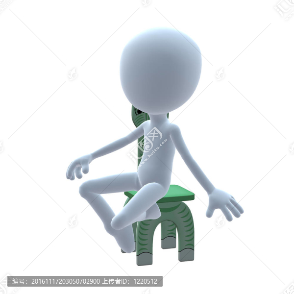 3D家伙斑馬兒童椅