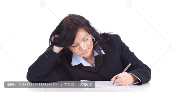 穿黑夾克的年輕商人系列寫作；