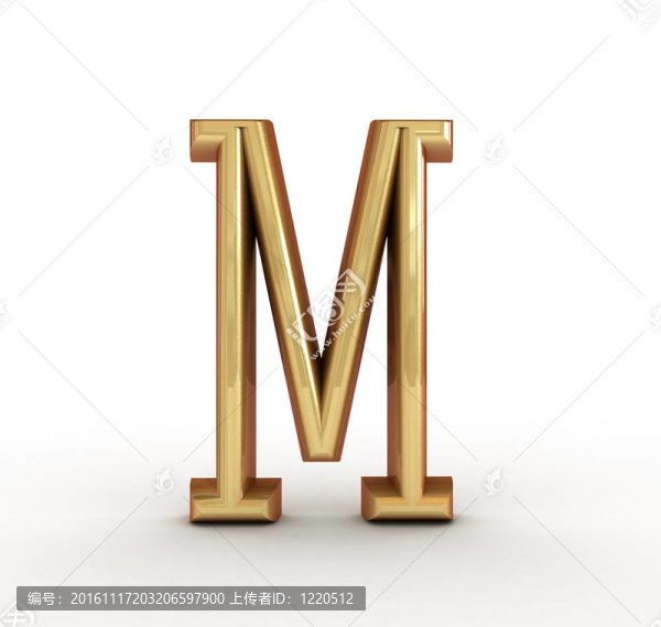 一個(gè)金色字母的字母