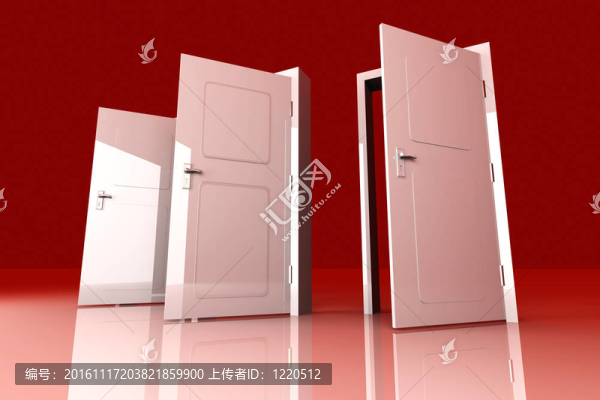 敞開的門