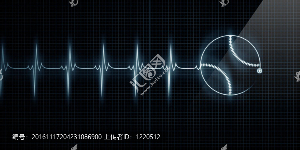 與棒球的心跳監(jiān)視器