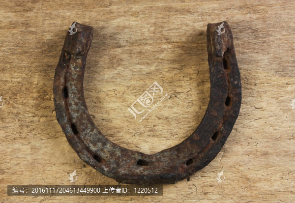 生銹的舊馬蹄