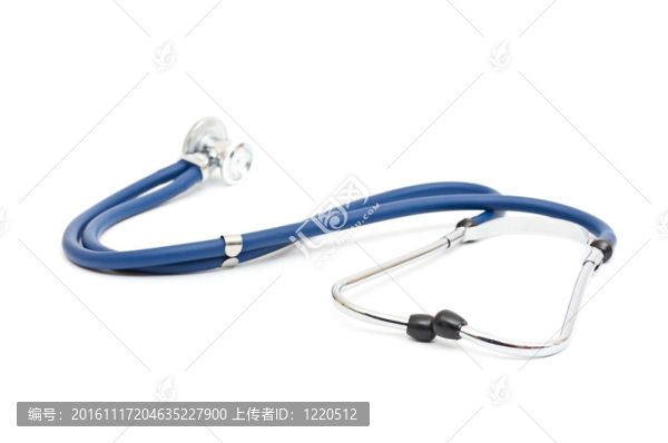 藍色的聽診器