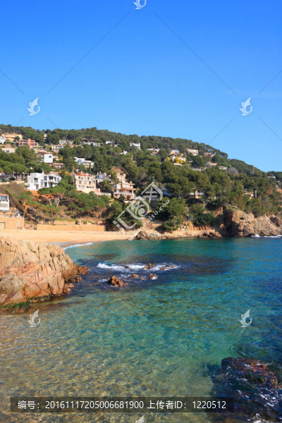 Cala,Sant,Francesc（布拉瓦海岸；西班牙）