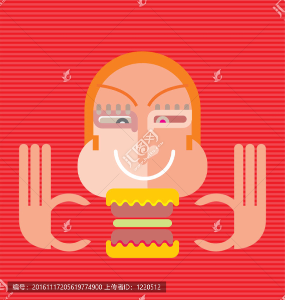 老饕吃三明治