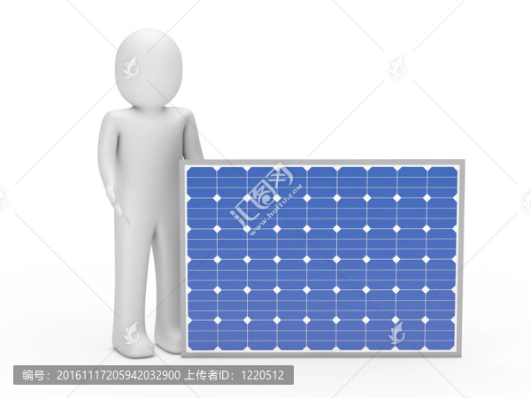 三維人太陽電池板