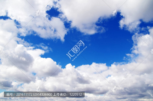 藍(lán)色的天空