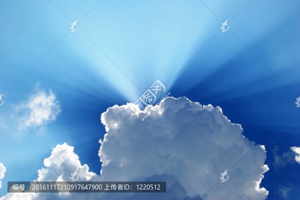 藍(lán)色的天空